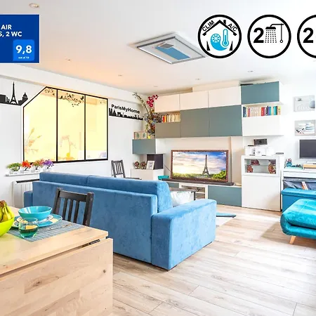 My Home, Gf, Air Cond, 2 Showers, 2 Wc Appartamento Parigi